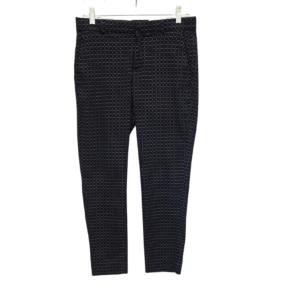 Banana Republic‎ Avery Navy Geometric Print Career Business Casual Pants